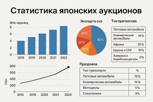 Статистика японских аукционов