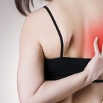 Pain in the shoulder blades