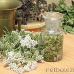 Infusion with yarrow